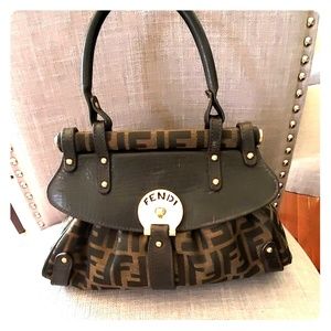 Fendi Zucca bag & wallet